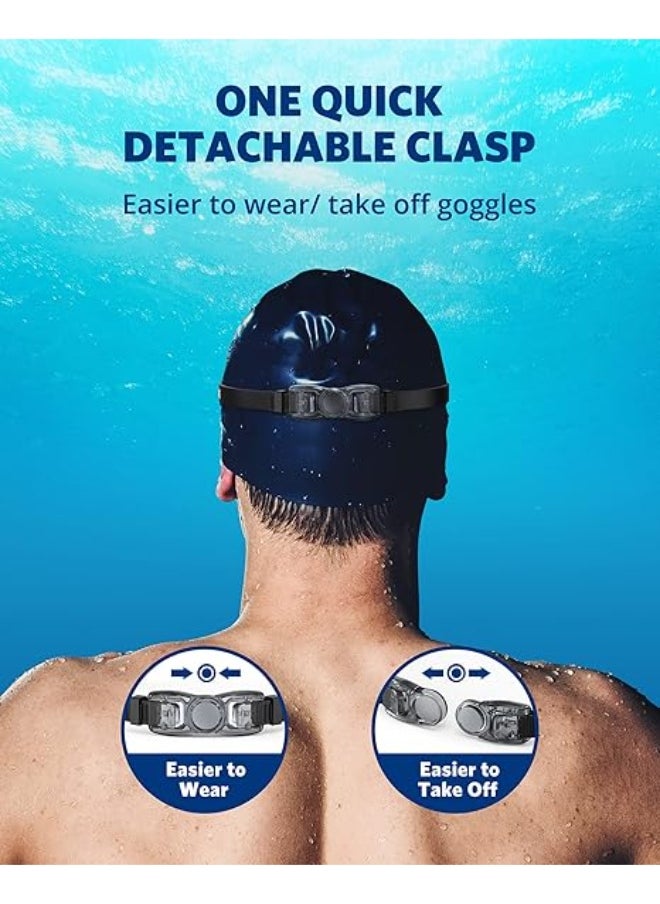 Generic Swimming Goggles No Leaking Anti-Fog Pool Goggles Swim Goggles for Adult Men Women Youth, UV Protection Clear Vision  - Image 5