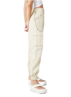 FOREVER 21 Wallet Chain Cargo Joggers  - Image 4