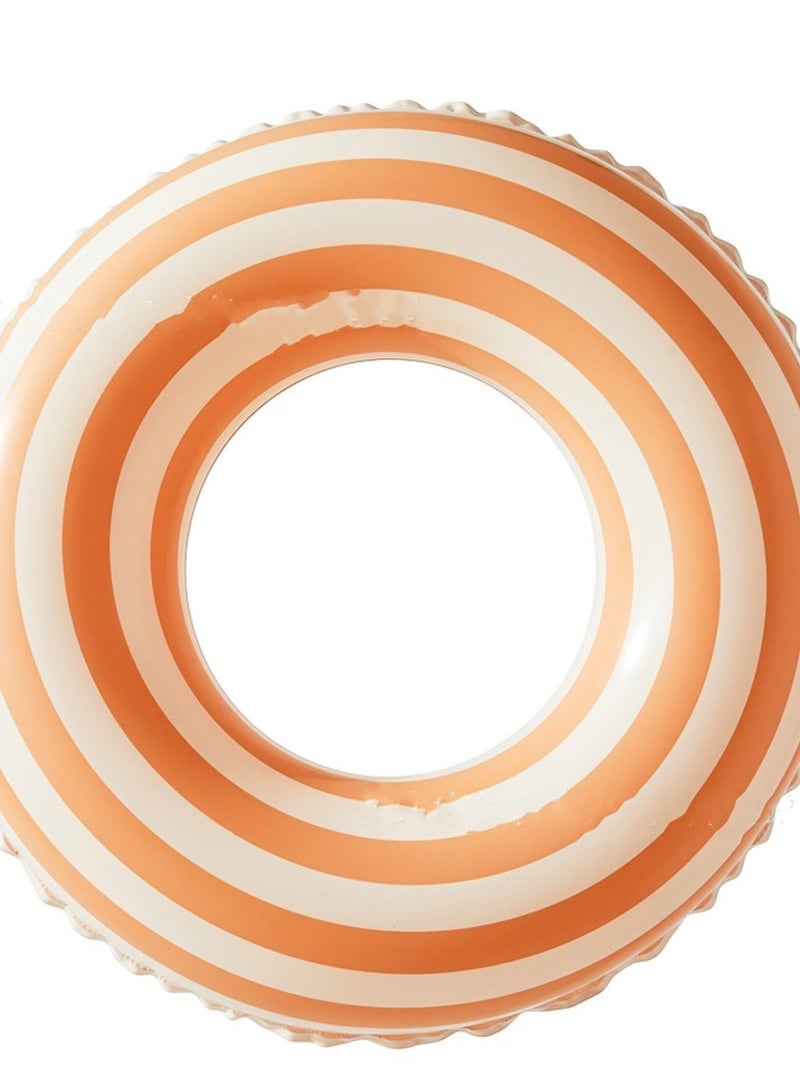 Loquat Children's  Striped  Swimming Ring Orange  - Image 3