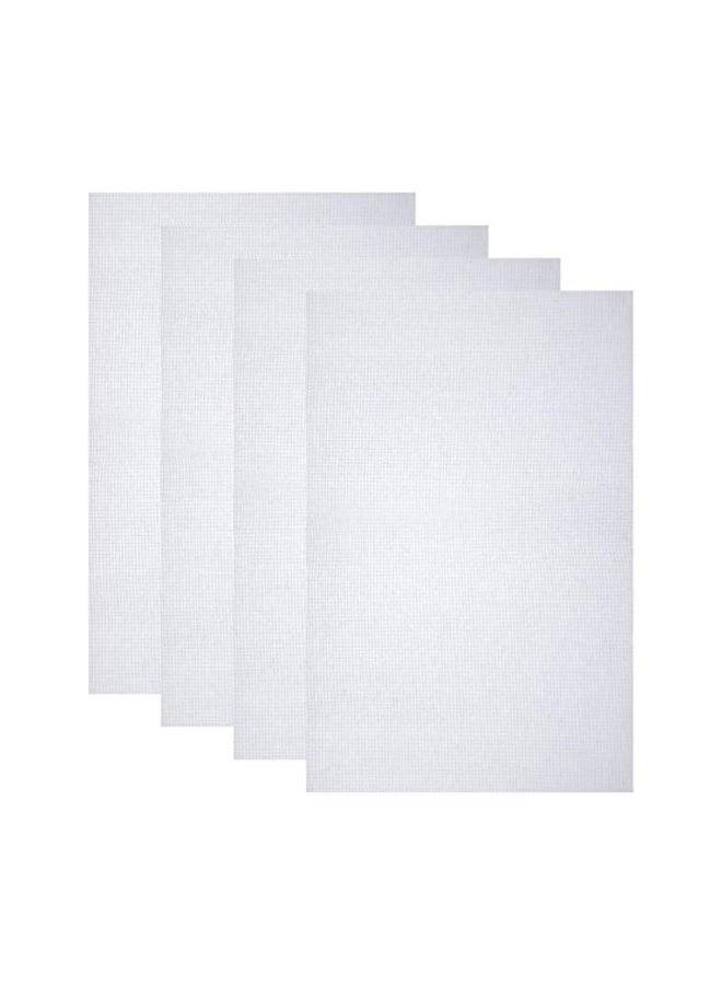 NIBEMINENT 14-Piece Classic Reserve Aida Cross Stitch Cloth White - Image 2