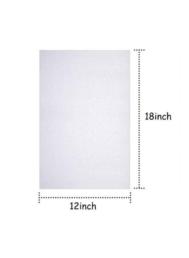 NIBEMINENT 14-Piece Classic Reserve Aida Cross Stitch Cloth White - Image 3