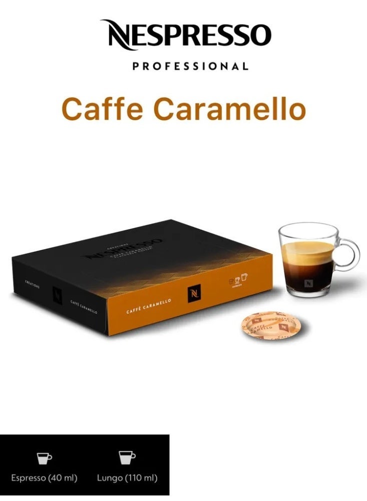Nespresso Professional Espresso Caramel - 50 Capsules - Image 1