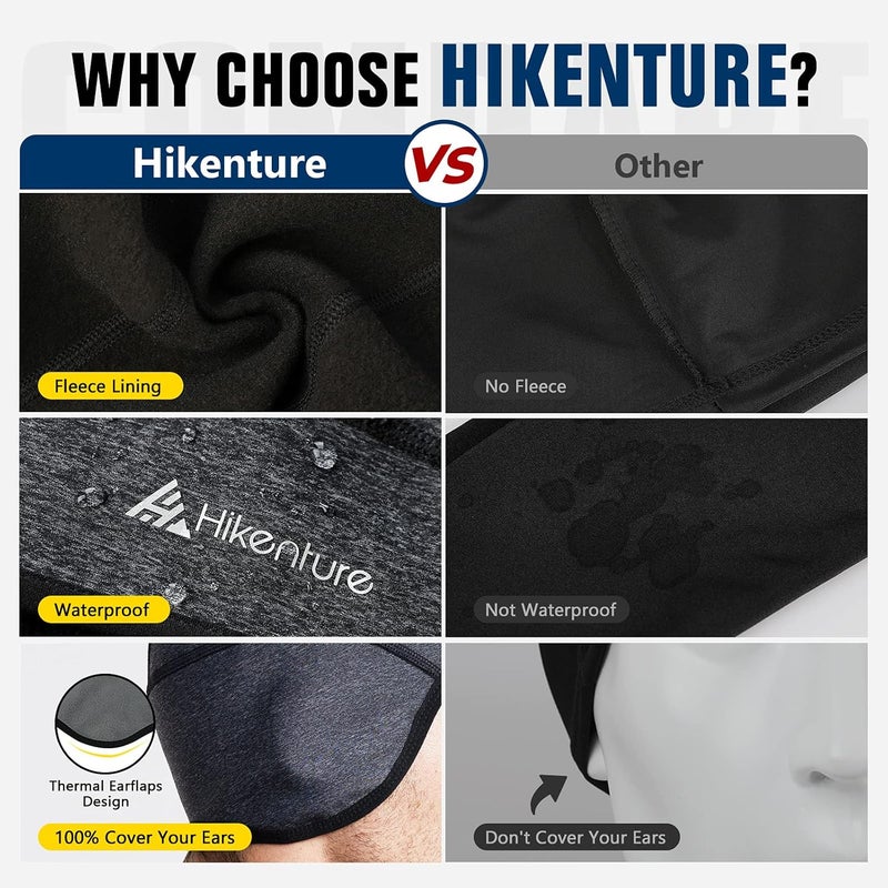 HIKENTURE Winter Skull Cap Helmet Liner for Men Women Thermal Hat - Image 5