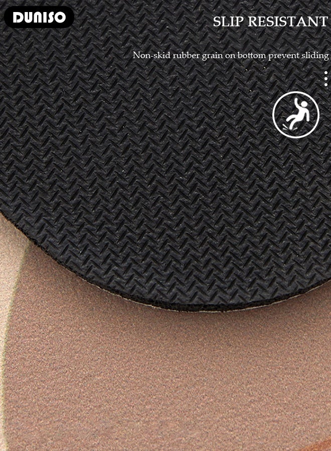 DUNISO Diatom Mud Bath Mat, Absorbent Bath Mat, Non Skid and Quick Dry Comfort Bath Mat, Rubber Backed for Bathroom Kitchen Shower, Easier Clean Carpet - Image 5