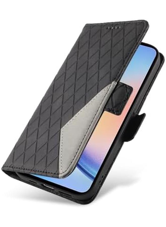 erorex Case For Samsung Galaxy M54 5G Premium Leather Wallet Flip Cover Multifunctional Phone Stand And Strong Magnetic Closure Black Galaxy M54 - Image 5