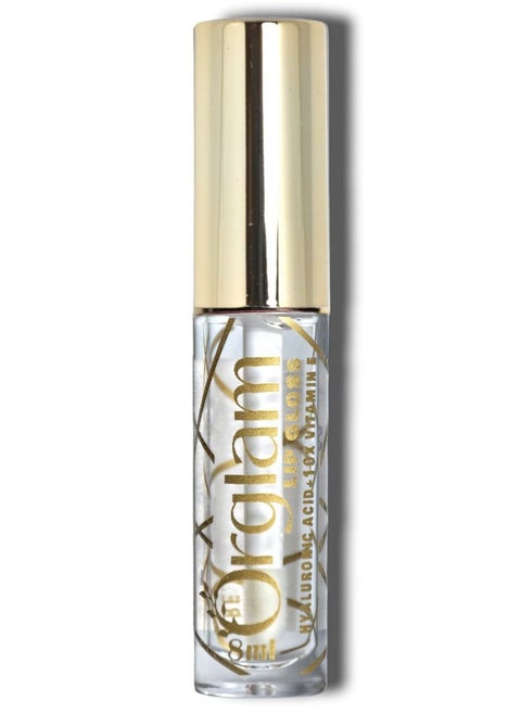 3D Glass Transparent Lip Gloss long Lasting (Hyaluronic acid+10x vitamin E)…