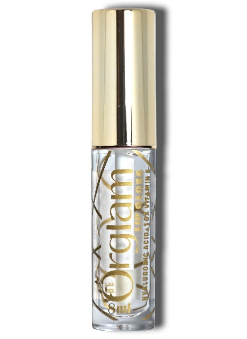 Orglam - 3D Glass Transparent Lip Gloss long Lasting (Hyaluronic acid+10x vitamin E)… - Image 1