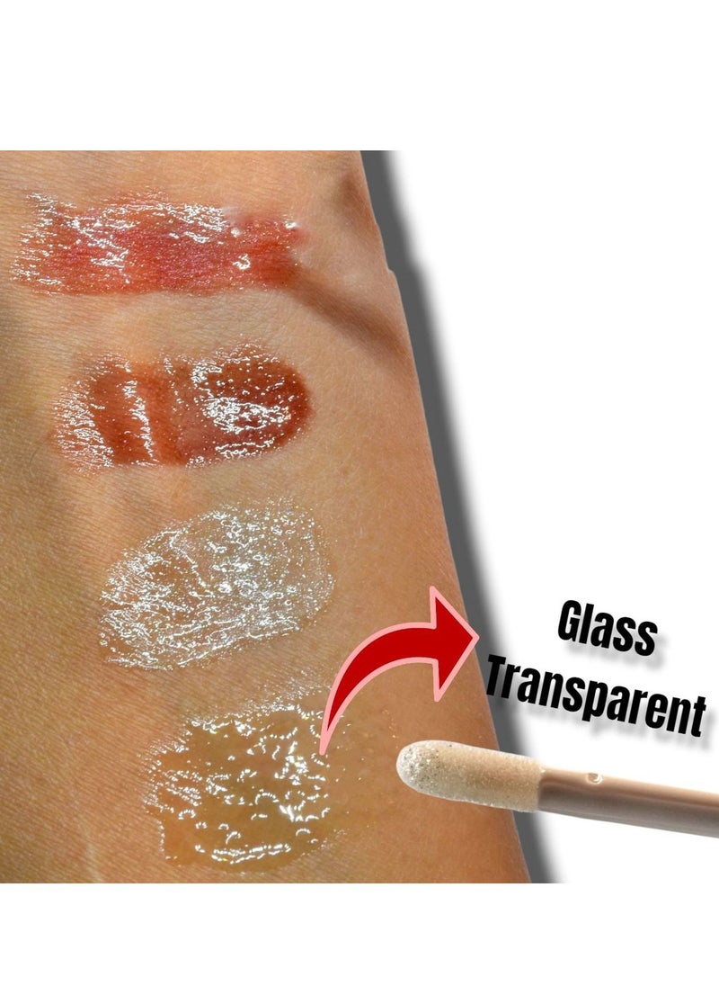 Orglam - 3D Glass Transparent Lip Gloss long Lasting (Hyaluronic acid+10x vitamin E)… - Image 1