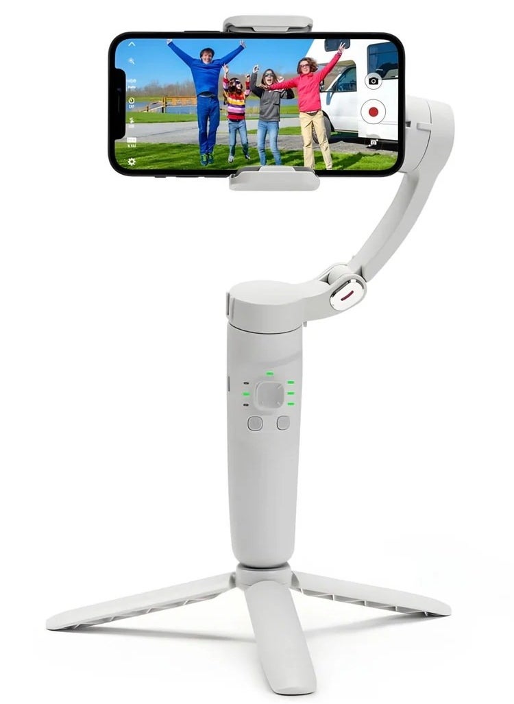 Merak M1 3-Axis Gimbal Stabilizer for Smartphone Foldable Handheld Phone Video Record Vlog with Remote Control for iPhone Android  - Image 1