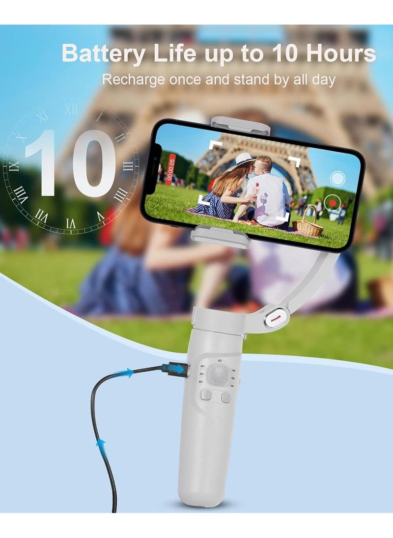 Merak M1 3-Axis Gimbal Stabilizer for Smartphone Foldable Handheld Phone Video Record Vlog with Remote Control for iPhone Android  - Image 4