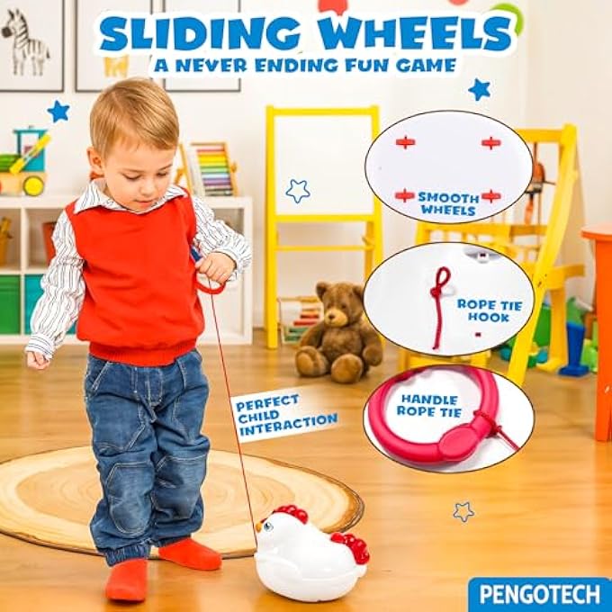 MATCHING EGGS MONTESSORI TOY FOR TODDLERS 1-5 AGES – 12 PCS SHAPE & COLOR PUZZLE IN CHICKEN CASE – EDUCATIONAL BABY TOYS FOR GIRLS & BOYS – LEARNING TOYS AND GAMES FOR KIDS AGES 1 2 3 4 5 - Image 5