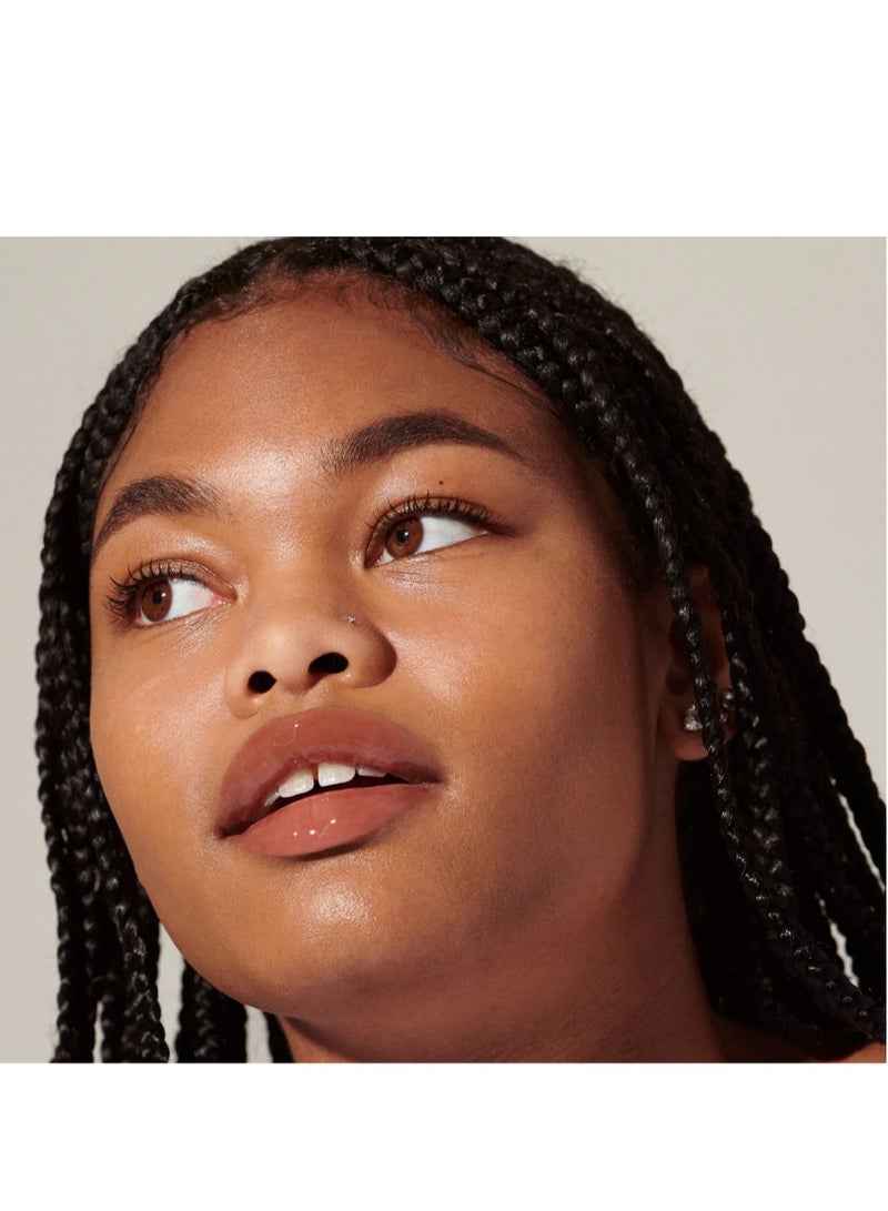 Rhode iPhone 15 Pro Silicone Lip Holder for Cell Phone, Lip Gloss Adhesive Sleeve for Phone, Lip Holder Stick-on Phone Case, Back Stick On Holder for Rhode iPhone 15 Pro(Toast) - Image 3