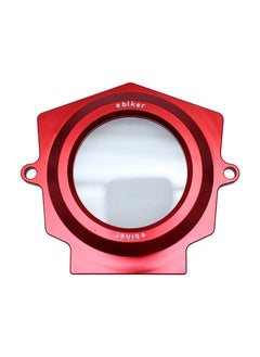 General Anodized Full Cam Cover for Raptor YFM 700 R 2006-2015 2016-2020. Open perspective strong ATV Parts Clear Cam Cover | Aluminum Alloy lightweight 6061-T6 | Resist wear, corrosion Raptor Cam Cover Red.…  - Image 1