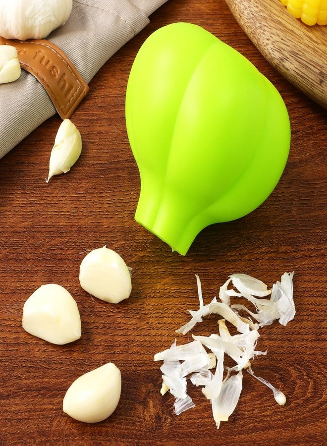 Sosoport Silicone Garlic Peeler Tool Efficient Skin Removal for Saving Kitchen Gadget Convenient Garlic Skin Remover for Daily Use - Image 4