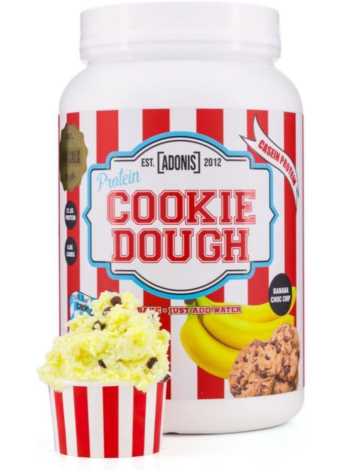 آدونیس عجينة كوكيز البروتين 1كجم - موز - Image 1