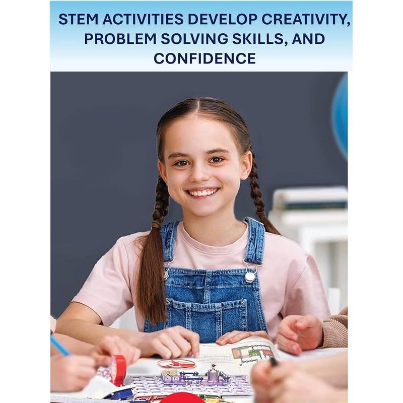 Snap Circuits Classic SC-300 Electronics Exploration Kit | Over 300 Projects | Full Color Project Manual | 60+  Parts | STEM Educational Toy for Kids 8+ - Image 3