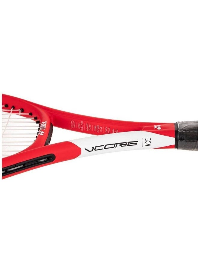 Yonex YONEX VCORE ACE (Tango Red, 260g) Red Strung Tennis Racquet  (Pack of: 1, 260 g)  - Image 4