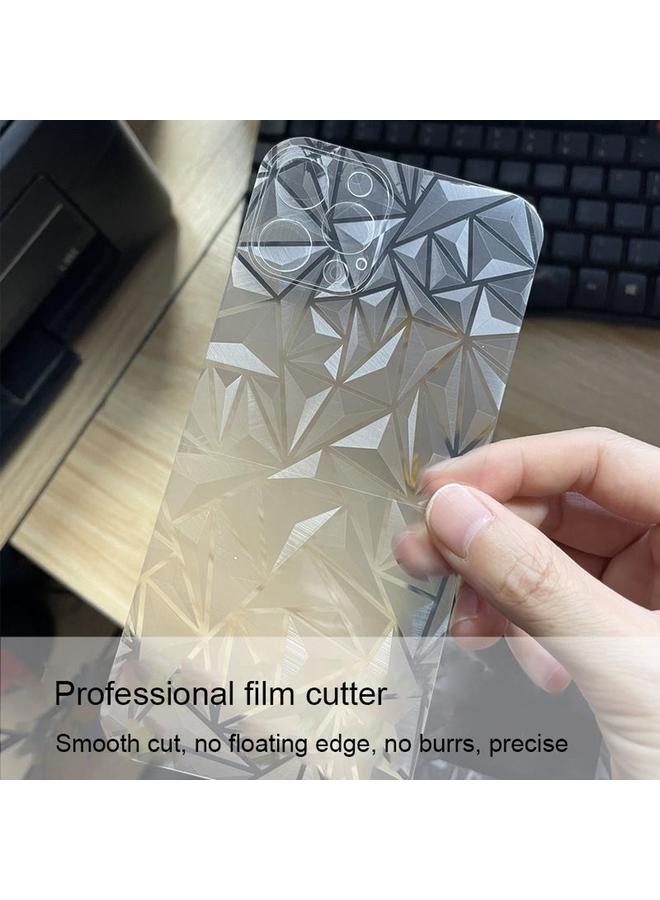 زبون جراب لهاتف iPhone 13 Pro Max ملصق شفاف ملون غطاء خلفي للهاتف - Image 5