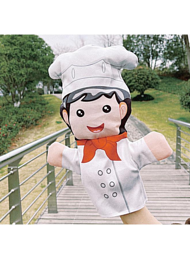 الأزرق جي دبليو لعبة قطيفة احترافية جديدة ، دمى كبيرة الحجم ، قفازات ، قفازات ، طبيب شرطة ، رضي الطفل - Image 4