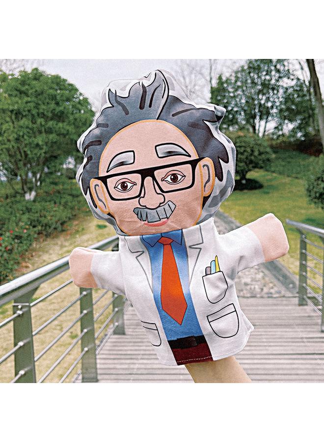 الأزرق جي دبليو لعبة قطيفة احترافية جديدة ، دمى كبيرة الحجم ، قفازات ، قفازات ، طبيب شرطة ، رضي الطفل - Image 1