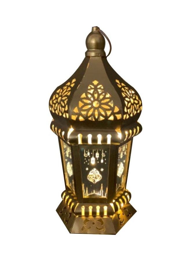 NIBEMINENT Iftar Wind Lamp Gold - Image 1