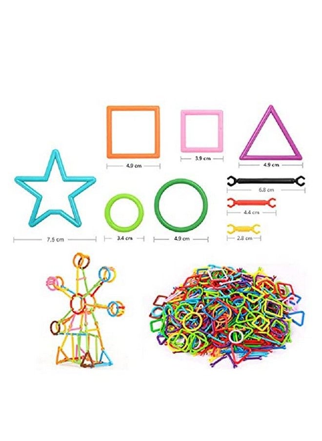 Jumbo Mega Pack Of Multi Colored Diy Educational Building Blocks Smart Stick With Different Shape Game Set For Kids Smart Sticks Pack Of 500+ Sticks 3+Years Children - pzsku/Z3C060C0F7BF675333D11Z/45/_/1692272735/49be921d-a669-48aa-8df0-9fb432b376fc