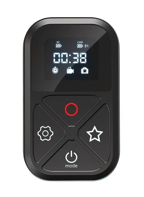 TELESIN 80M T10 Bluetooth Remote Control For GoPro Hero 12 11 10 9 8 Max With Wrist Strap For Smart Action Camera Accessories