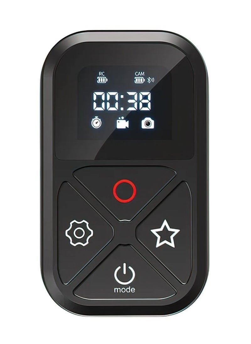 TELESIN - TELESIN 80M T10 Bluetooth Remote Control For GoPro Hero 12 11 10 9 8 Max With Wrist Strap For Smart Action Camera Accessories - Image 1
