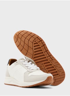 Seventy Five Faux Leather and Suede Casual Sneakers  - Image 4