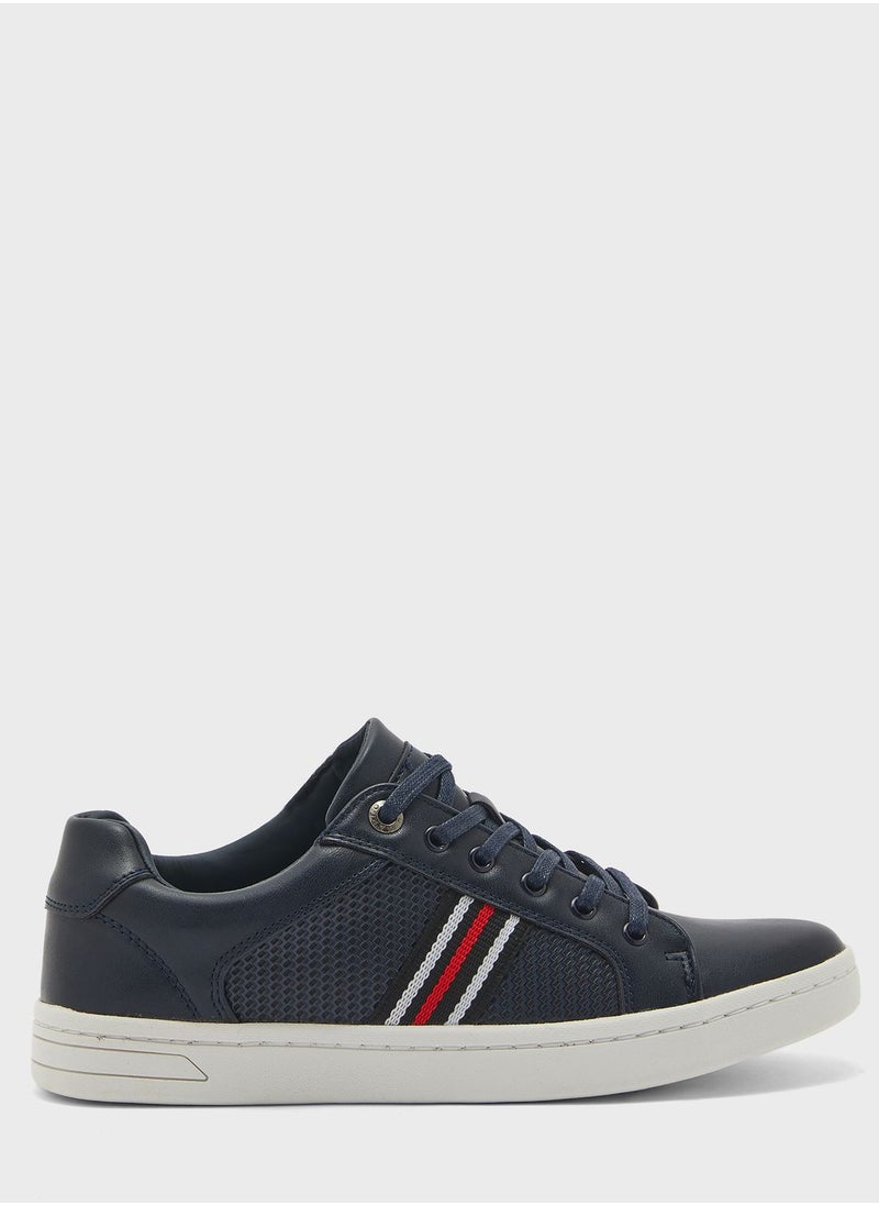 Seventy Five Webbing Detail Casual Lace Up  - Image 1