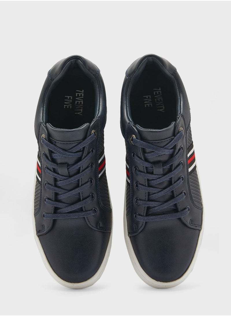 Seventy Five Webbing Detail Casual Lace Up  - Image 3