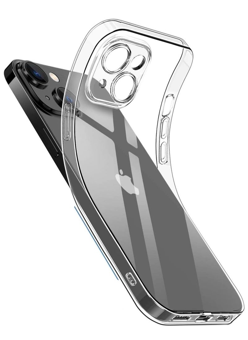 Raxoom Premium Clear Case Compatible with iPhone 15 Back Cover With Full Camera Lens Coverage, Anti-Yellowing & Slim Case - Image 1