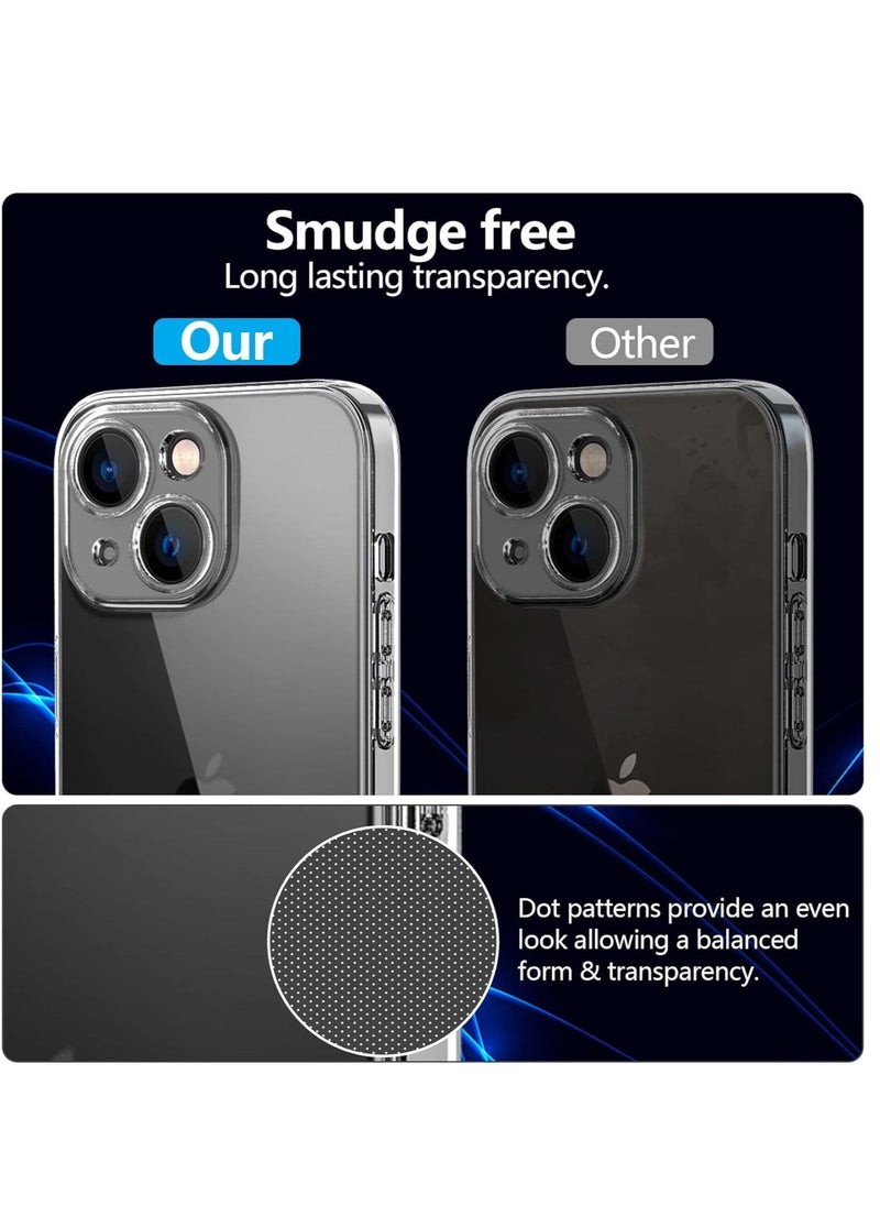Raxoom Premium Clear Case Compatible with iPhone 15 Back Cover With Full Camera Lens Coverage, Anti-Yellowing & Slim Case - Image 2