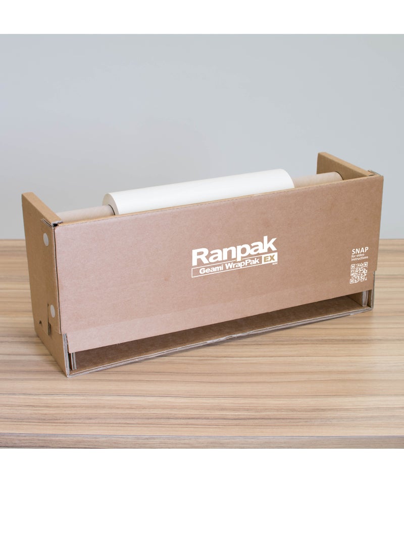 Ranpak Ranpak Geami WrapPak Ex Mini 450 feet expandable honeycomb cushion wrap, recyclable packing paper, eco-friendly kraft paper cushioning, made in USA  - Image 5