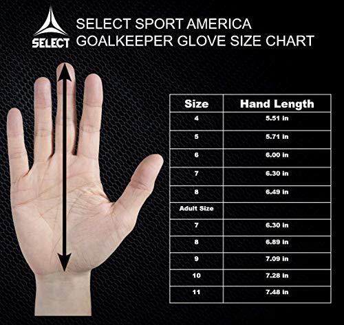 SELECT 93 Elite V20 Goalkeeper Glove, Size 7 - Image 2