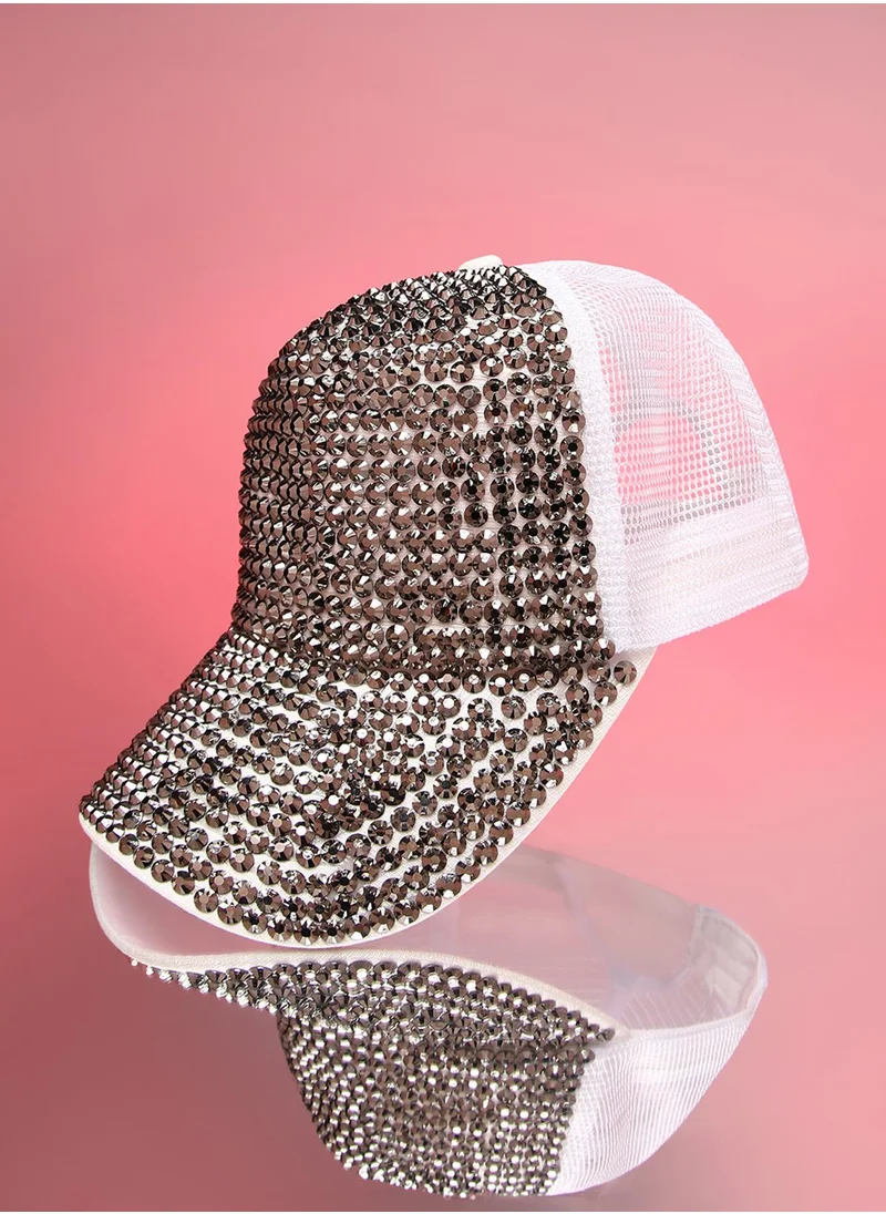 Haute Sauce Maxi Studded Baseball Cap