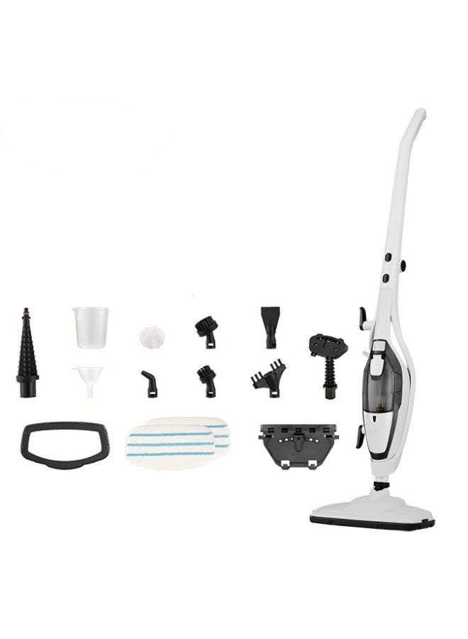 DSP 10-in-1 Multi-Purpose Steam Mop, 1500W, with 400ml Water Tank, Foldable Handle, and Separate Handpiece for Cleaning Floors, Carpets, Glass, and Clothes – 12-Month Warranty - Image 1