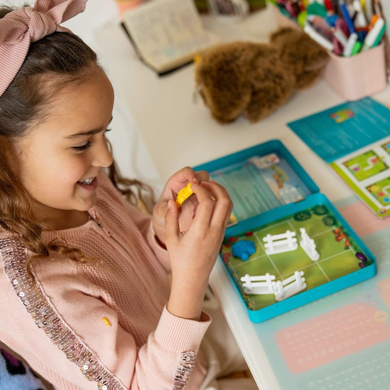 SmartGames Turtle Tactics Metal Box Travel Game with 48 Challenges for Ages 5 - Adult - Image 4