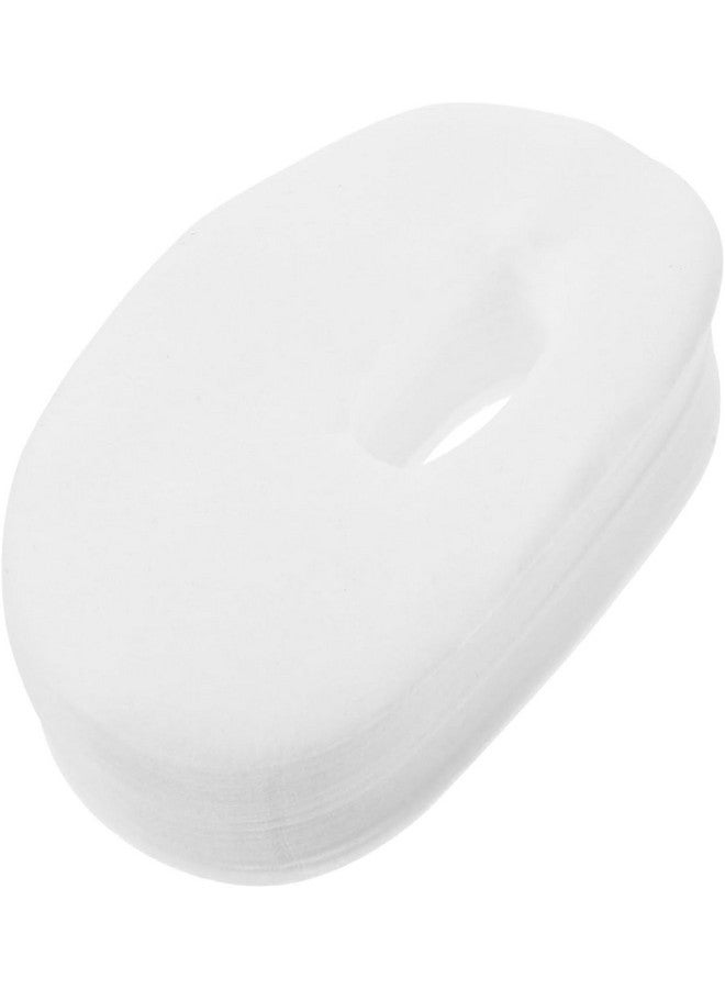 Nidy® 100Pcs Disposable Dry Oval Shape Eye Patch Sheets - Non-Woven Under Eye Care Pads for Dark Circles, Puffiness & Skincare Treatments - Ideal for Creams & Lotions, Suitable for All Skin Types - Image 1