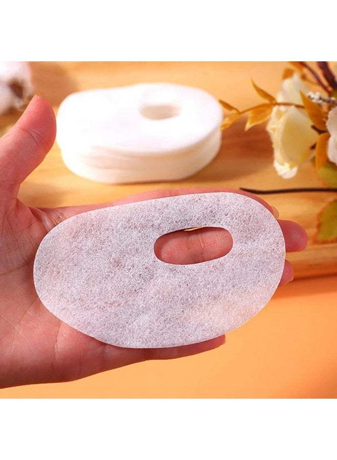 Nidy® 100Pcs Disposable Dry Oval Shape Eye Patch Sheets - Non-Woven Under Eye Care Pads for Dark Circles, Puffiness & Skincare Treatments - Ideal for Creams & Lotions, Suitable for All Skin Types - Image 4