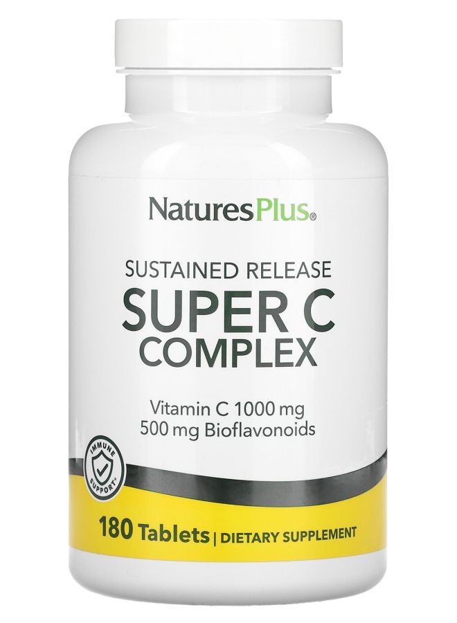 Sustained Release Super C Complex 180 Tablets