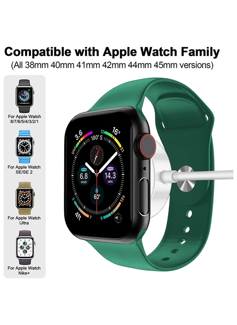 Beauenty - Wireless Fast Charging USB C Watch Charger Cord Compatible for Apple Watch, Magnetic Watch Charging Cable Compatible for Watch Series 9/8/7/Ultra/Ultra2/SE2/6/5/4/3/2/1/SE1, Type C Cord, 1M - Image 1