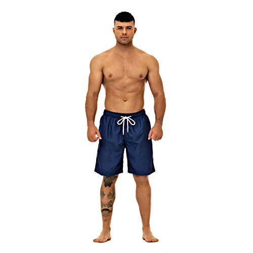 KAILUA SURF Big and Tall Mens Swim Trunks, 9" Mens Designer Bathing Suit Boardshorts - Image 2