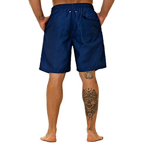 KAILUA SURF Big and Tall Mens Swim Trunks, 9" Mens Designer Bathing Suit Boardshorts - Image 4
