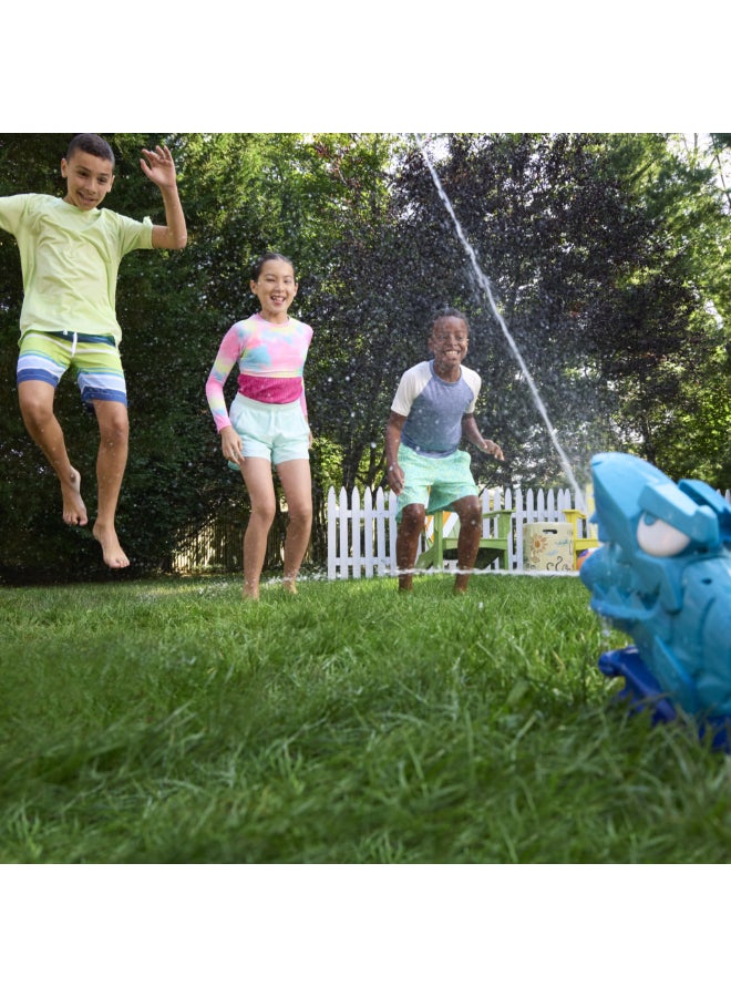 SUPER SOAKER Nerf Super Soaker Hop u0026 Chomp Water Toy | Sprays Streams of Water | Chomping Jaws | Attaches to Garden Hose Outdoor Sprinkler Toy for 3+ Years | G2148 - Image 2