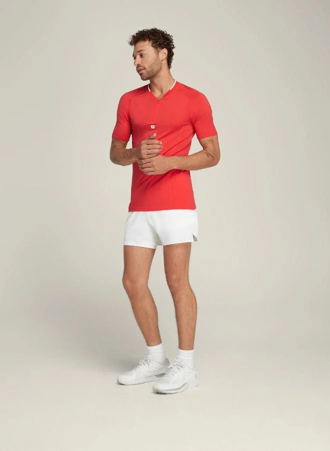 Wilson  Series Seamless Zip Henley T-shirt  | Best Price UAE