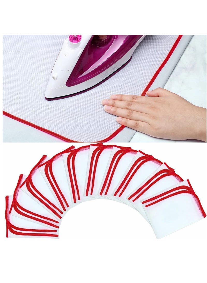 Y&D Protective Ironing Scorch Mesh Cloth Scorch-Saving Protector Pressing Pad for Easy and Protection (10 Pieces)  - Image 1