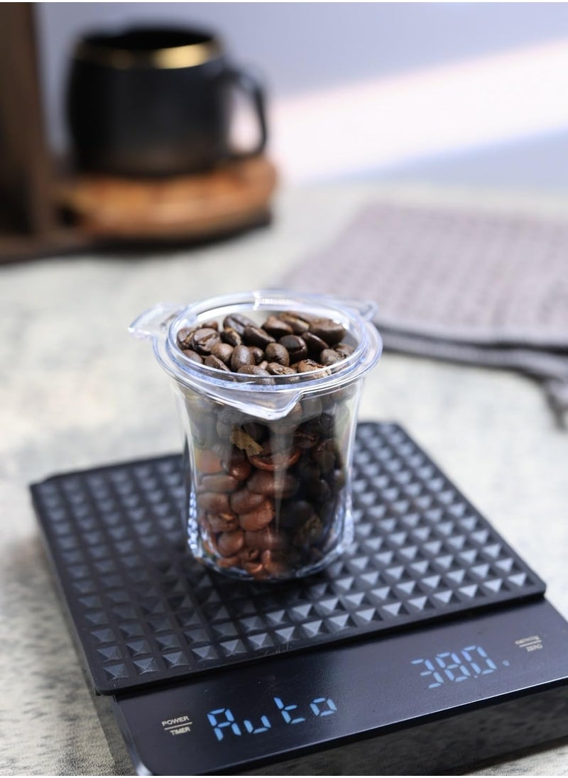 Generic 54mm Espresso Dosing Cup for 54mm Portafilters, Clear Coffee Dosing Cup Compatible with Breville Barista Express 870XL and 878BSS. Perfect for Precise Coffee Measurements.  - Image 2