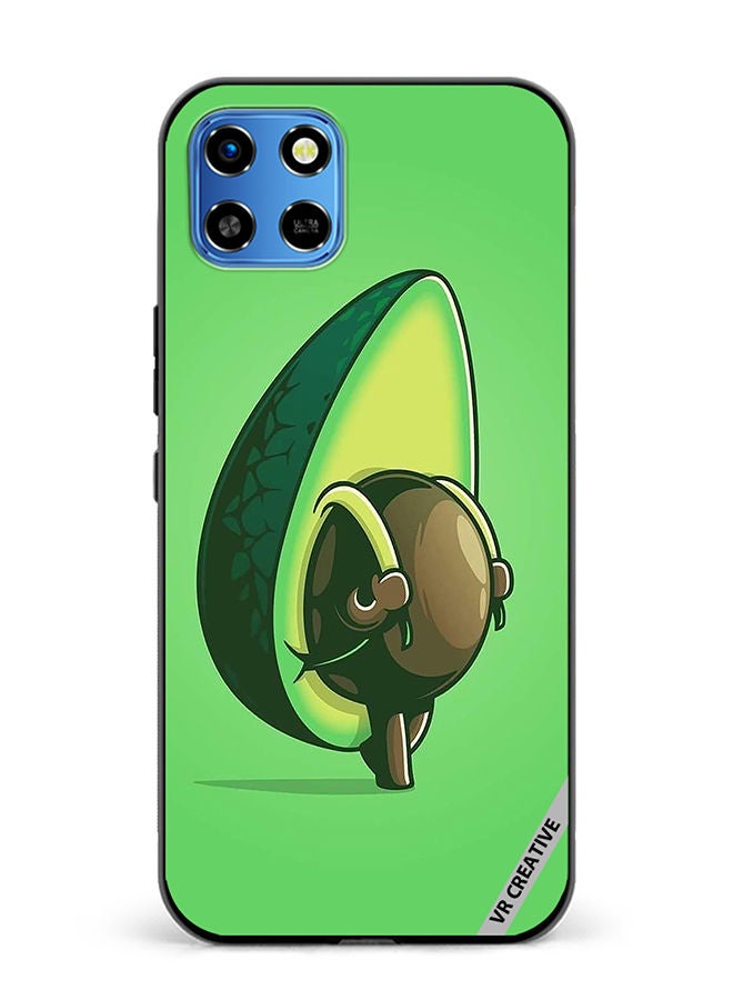VR CREATIVE Protective Case Cover For Infinix Smart 6 HD Avocado Design Multicolour - Image 1