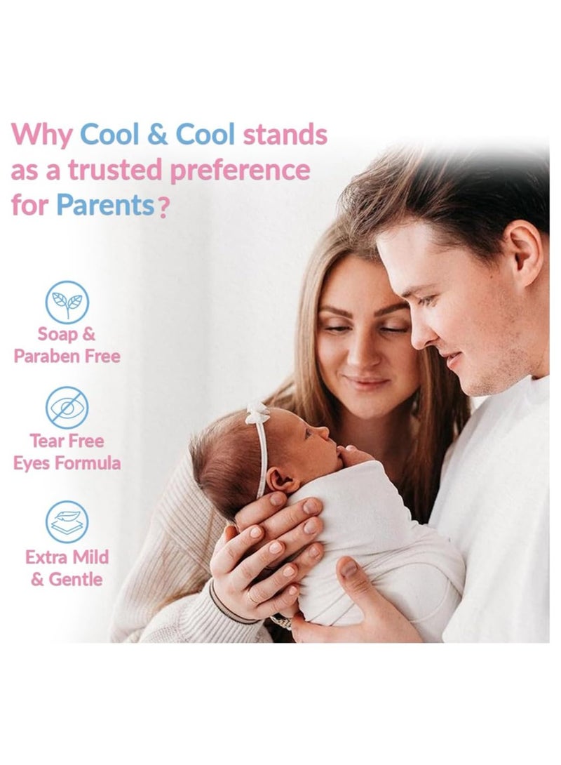 Cool & Cool Baby Washing Gel 2 x 500ml - Image 2